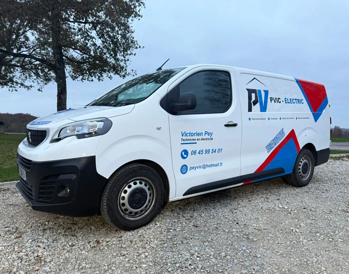 Véhicule professionnel — PVic-Électric